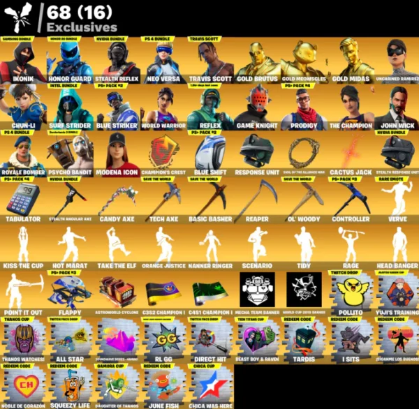 fortnite accounts