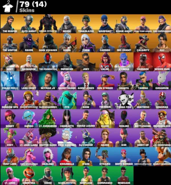 fortnite skins for sale